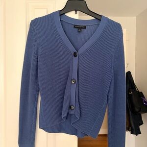 Banana Republic Blue Knit Cardigan